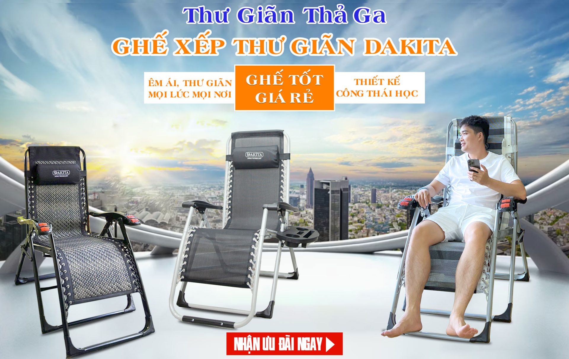 Ghế Xếp Thư Giãn